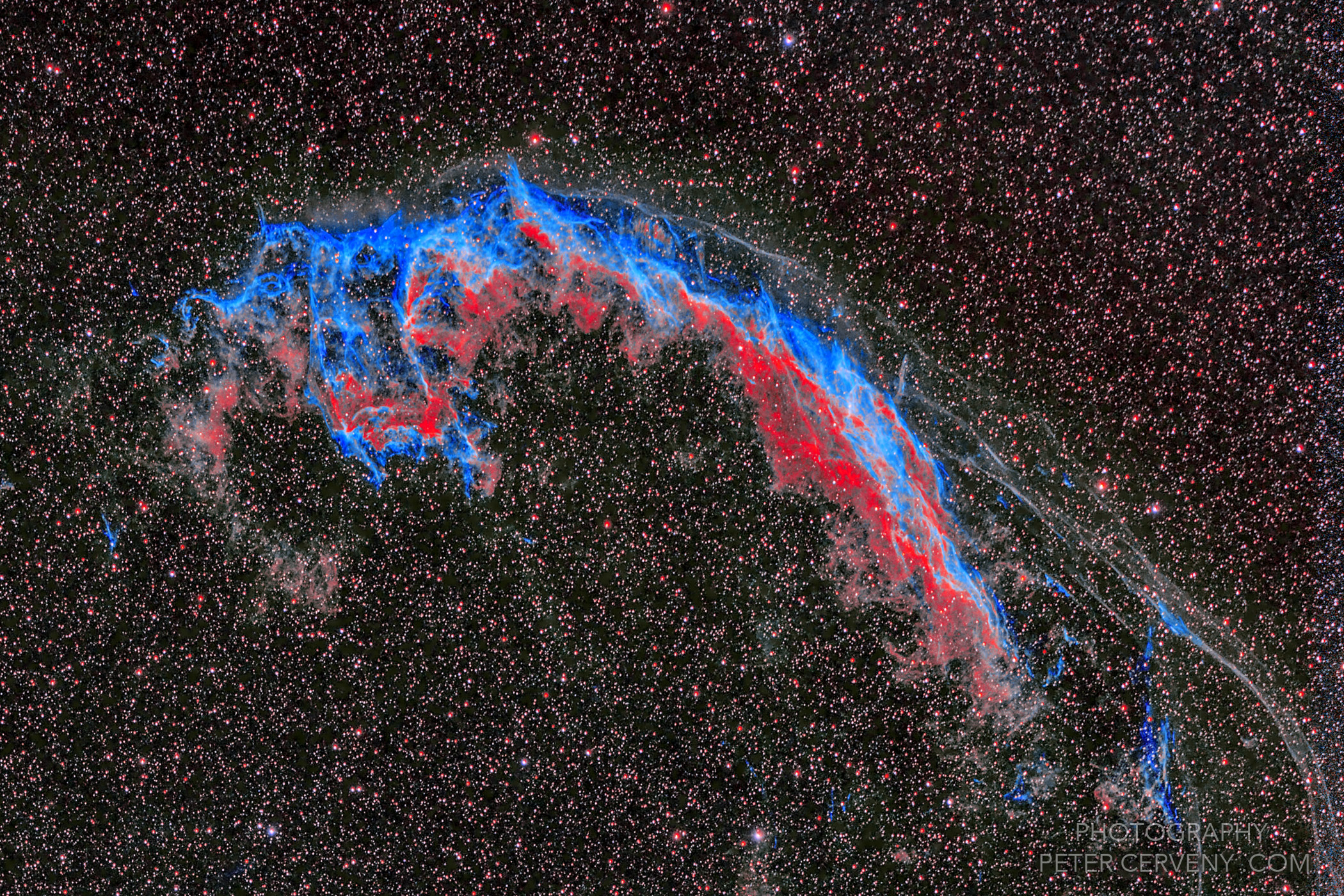 Caldwell 33 - Eastern Veil Nebula (IC1340, NGC6995, NGC6992)